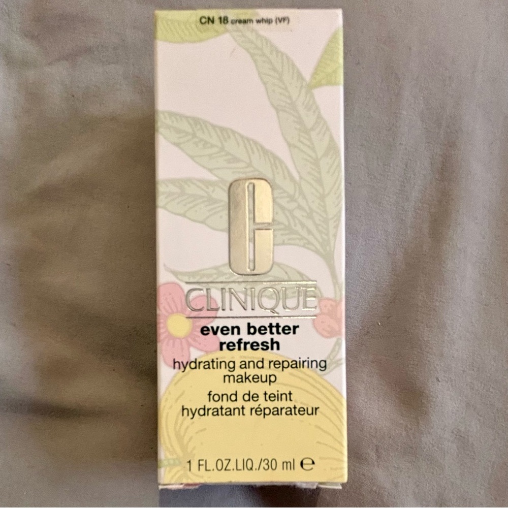 Clinique even better refresh foundation cream whip CN 18